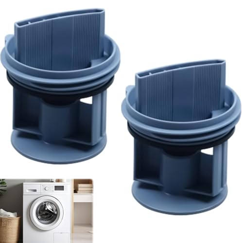SIXHAOBU Lot de 2 filtres à peluches pour Bosch Filtre pour Machine à Laver Filtres de Vidange pour Machine à Laver Filtre à Poils et Peluches pour Machines à Laver pour Bosch pour Siemens