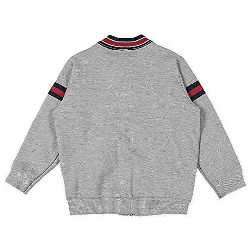 Agasalho de moletom felpado Marisol, meninos, Cinza Mescla, 3P