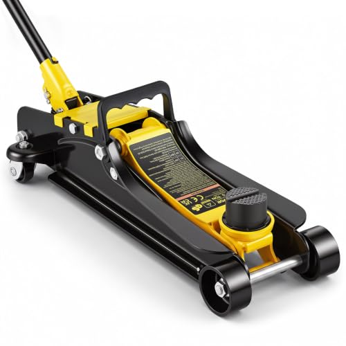 VEVOR 2.5 Ton Low Profile Heavy-Duty Steel Racing Floor Jack