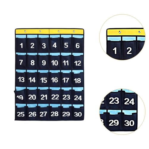 Panneau de rangement mural pour stocker les calculatrices de la classe - 2