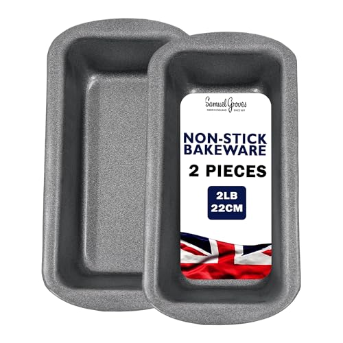 Samuel Groves 2LB Non Stick Loaf Tins Set