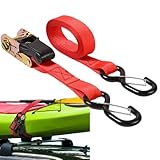 Ratsche Ratsche mit Haken | Verstellbare Schwerlastgurte für LKW | Gütertransport-Ratsche für Reisen, Camping, Rafting, Umzug, Picknick