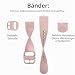 Wanme Kompatibel mit Samsung Galaxy Watch 3 41mm Armband,Silikon Ersatzarmband Uhrenarmband für Samsung Galaxy Watch 3 41mm(Roségold)