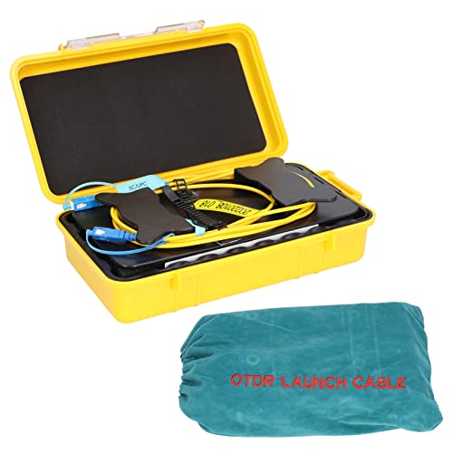 Câble de test de fibre Fibre optique Test de fibre Rallonge OTDR Jumper Cable Box Monomode 2000 Mètre Cover