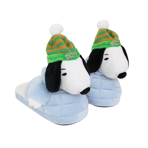 Ground Up Peanuts Ladies Snoopy Puffer 3D Slipper - Main Image