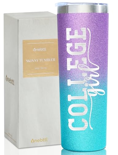 Onebttl College Girl Student Gift Idea, 20oz Stainless Steel Tumbler
