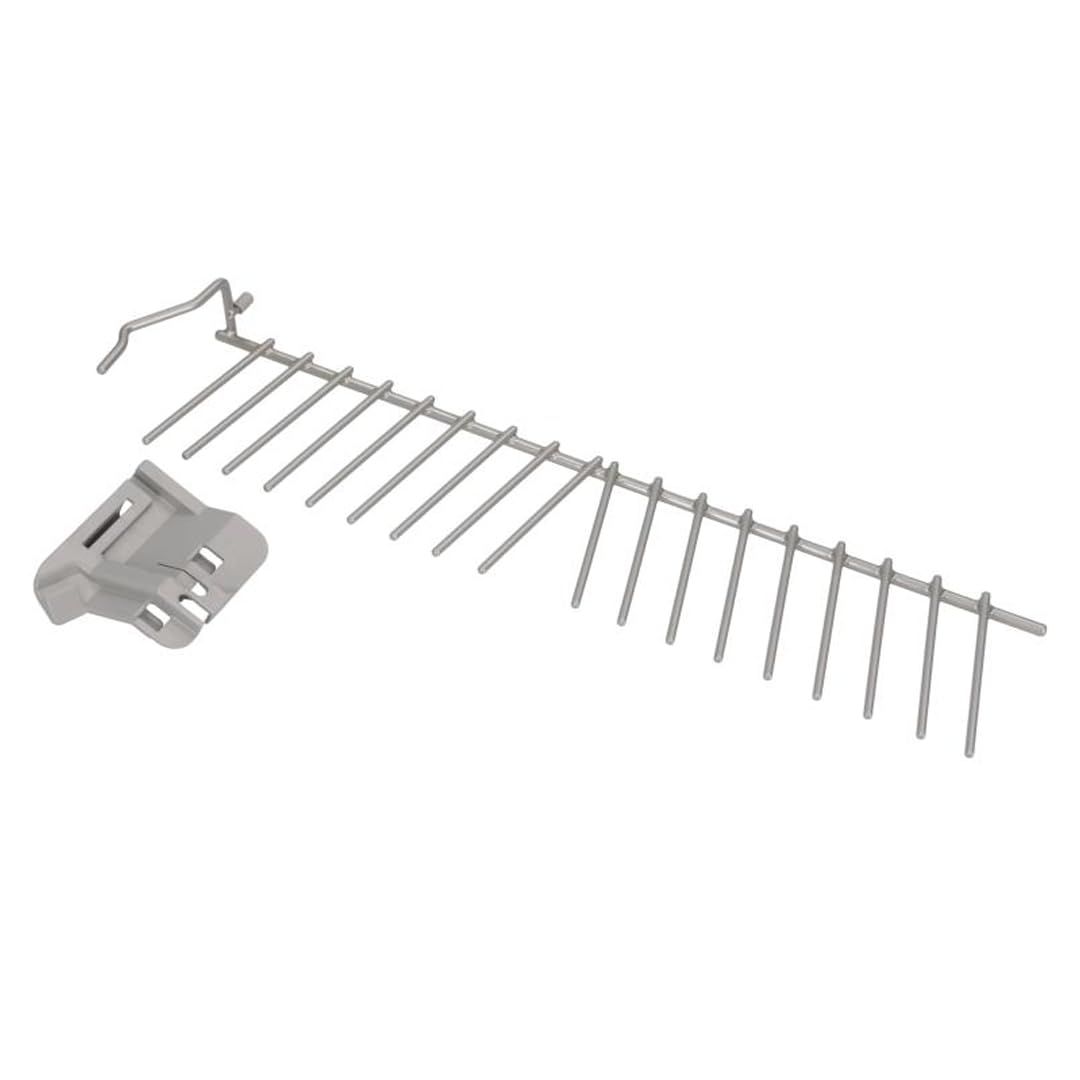 Cesta inferior plateada para lavavajillas compatible con Siemens 00642591