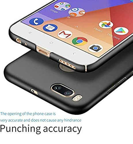 Image of Mobile Back Cover Case for Xiaomi Redmi A1 (Silicone Case|CameraProtection|Black SC1510)