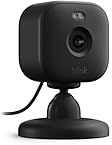 All-new Blink Mini 2 — Plug-in smart security camera, HD night view in color, built-in spotlight, two-way audio, motion detection, Works with Alexa (Black)