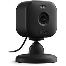 Blink Mini 2 &mdash; Home Security &amp; Pet Camera(s) with HD video, color night view, motion detection, two-way audio, and built-in spotlight &mdash; 1 camera (Black)