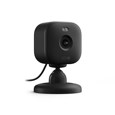 Blink Mini 2 (newest model) — Home Security & Pet Camera with HD video, color night view, motion detection, two-way audio, and built-in spotlight — 1 camera (White)