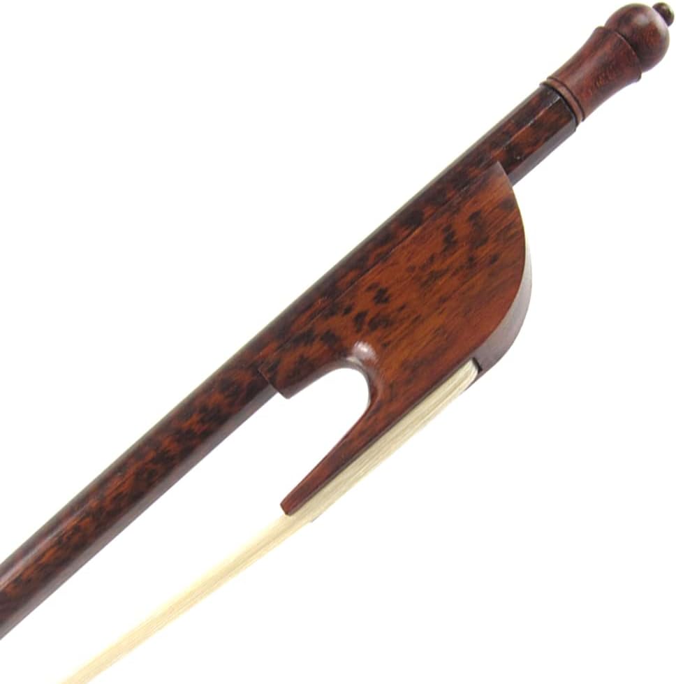 Classic Music Snakewood Baroque Cello Bow with a Slim Tip (4/4), Mongolian Horse Hair