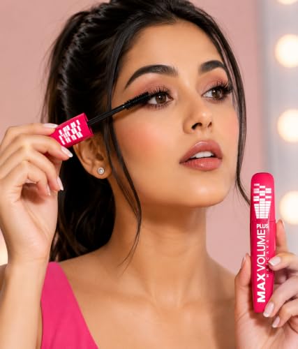 Image of Bridester Volume Waterproof Mascara for Women, Long Lasting Lengthening Black Eye Makeup