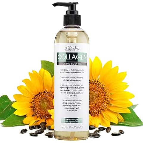 Advanced Clinicals Collagen Body Oil Cover