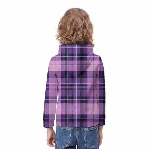 Hoodie Impression 3D Enfant Confortable | Pull Capuche avec Poches Durables 7-9Y - 4