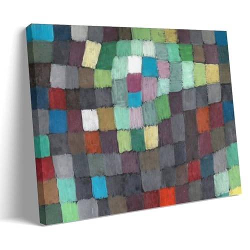 Toile Paul Klee pour salon chaleureux - Idée cadeau art