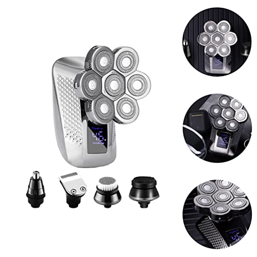 Beaupretty 1 Conjunto Navalha Barbeador Elétrico Molhado Seco Homens Barbeadores Elétricos Raspador