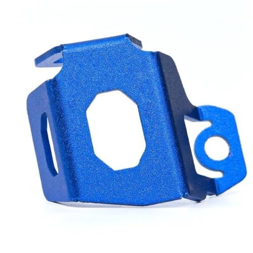 Couvercle liquide frein arrière moto bleu en aluminium CNC anti-choc pour YZF R7