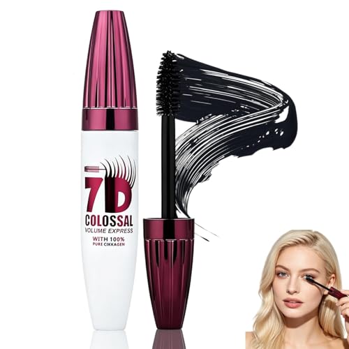Mascara volumizzante waterproof 7D, Nuovo mascara nero waterproof 2026, formula