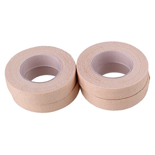 Lovermusic 500cm Complexion Soft Finger Adhesive Tape Roll Replacement for Chinese Guzheng Finger Picks Pack of 4