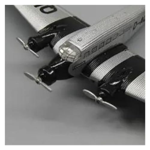 Avión de transporte JU-52 réplica 1/250 para decoración de despachos y salas de estar de aviación 3