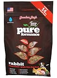 GRANDMA LUCY'S 844215 Pureformance Grain Free Rabbit Food for Dogs, 3-Pound