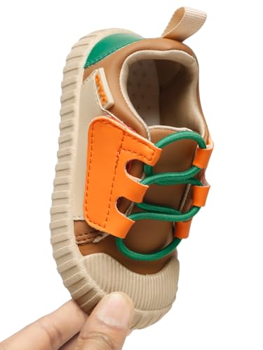 Image of ONYC Toddlers's Comfortable & Lightweight Lace-Free Sneakers - Yellow (Boys)