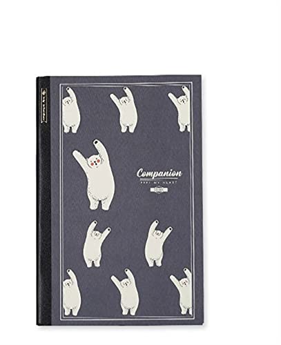 Cuaderno portátil Happy Animal de papel cuadriculado para evitar el desorden en apuntes