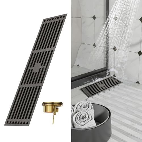 Sturdy Stainless Steel Gray Shower Floor Drain with Effective Odor Proof for Bathroom Environment Daily Use