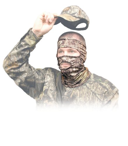 Primos Stretch-Fit 3/4 Mask Face Mask - Mossy Oak New Break-Up