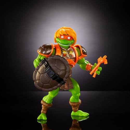 Mattel MOTU x TMNT Michelangelo - vue 6