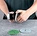 Superior Diamond Tools 4'' Flexible 3 Step ULTRA Diamond Polishing Pads - Granite, Marble, Concrete, Quartz, Tile & More - High Shine in 3 Steps - Wet or Dry Use