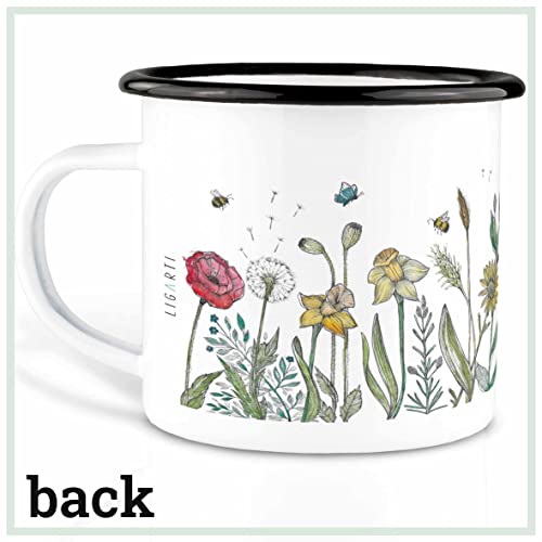 Emaille Tasse von Ligarti Leichte und robuste Campingbecher