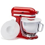 Food-Grade Mixer Bowl Cover for KitchenAid 4.5-5 Quart Tilt-Head Stand Mixers, Mixer Splatter Guard Lid to Prevent Spilling of Ingredients, as Kitchenaid Mixer Attachments