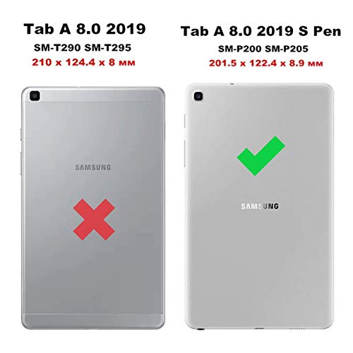 Capa Giratória Inclinável Para Tablet Samsung Galaxy Tab A 8