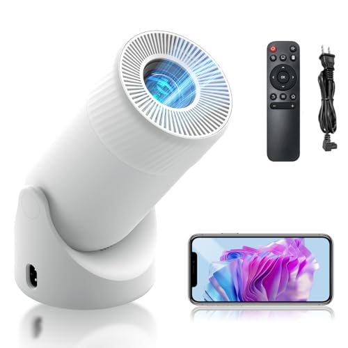 Consejos para Comprar Proyector Steren los 5 más buscados. 49 AOC Proyector portátil WiFi y Bluetooth, 4K Full HD, rotación de 180°, 8000 lúmenes, 220 ANSI, corrección Trapezoidal, para portátiles