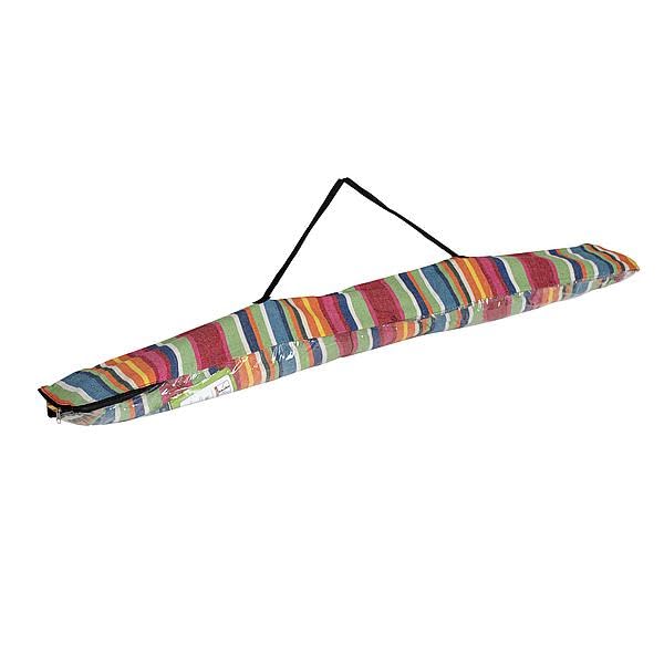 Hamaca Samba De Bo-Garden – Tela Resistente De Algodón Y Poliéster Con Barra De 100 Cm – Soporta 150 Kg