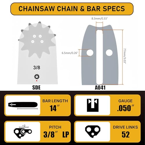 14-Inch Bar & Chain Combo