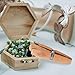 TOPPERFUN 3Pcs Wooden Ring Clamps, 6in Jeweler Stand Pliers Jewelry Ring Vise, Jewelry Clamps Wedge Jeweler Hand Tools Ring Holding Tools for Making File Polishing Grinding Gemstone Setting Rings
