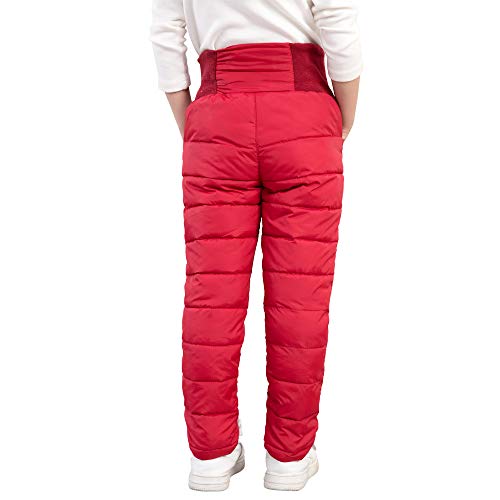 UGREVZ Girls Boys Snow Pants 2-9 Years old Thick Winter Warm Pants Girl Activewear Clothes