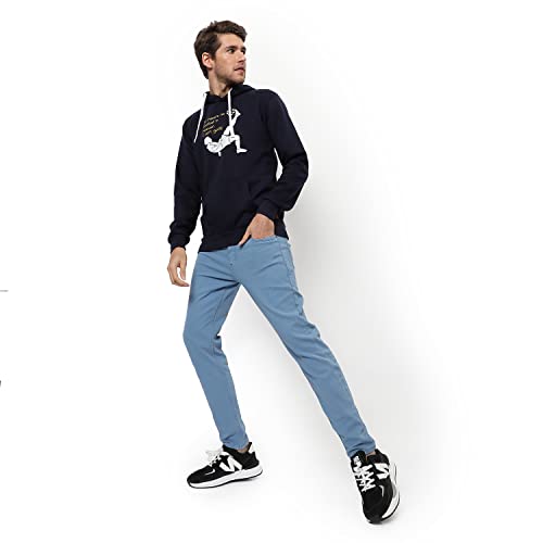 Image of CAHOOT Men's Printed Sweatshirt Regular Fit for Casual Wear | Full Sleeve | Cotton | Stylish Sweatshirt Crafted with Comfort Fit and High Performance for Everyday We