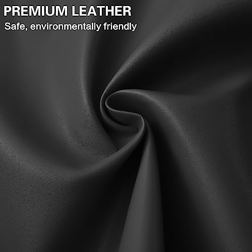 Miniatura 7 de Parche de reparación de cuero autoadhesivo, kit de reparación de cuero de vinilo de 4 x 63 pulgadas para muebles, cinta de reparación de cuero para