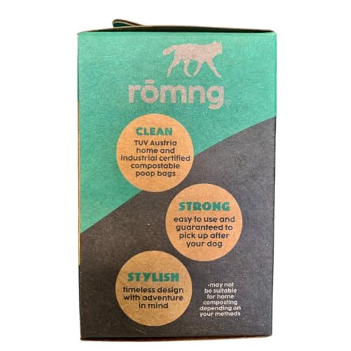 Image of Compostable Dog Waste Bags, Plant-Based, Leak-Proof, Black, 270 Count