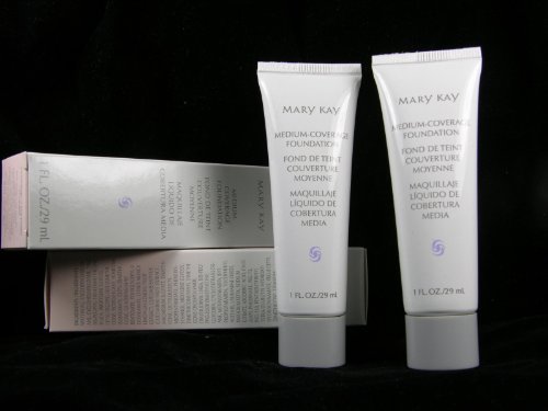 Mary Kay Medium Coverage Foundation BEIGE 400-LOT OF 2