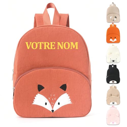 Sac à Dos Bébé Crèche Personnalisable, Sac a Dos Personnalisé