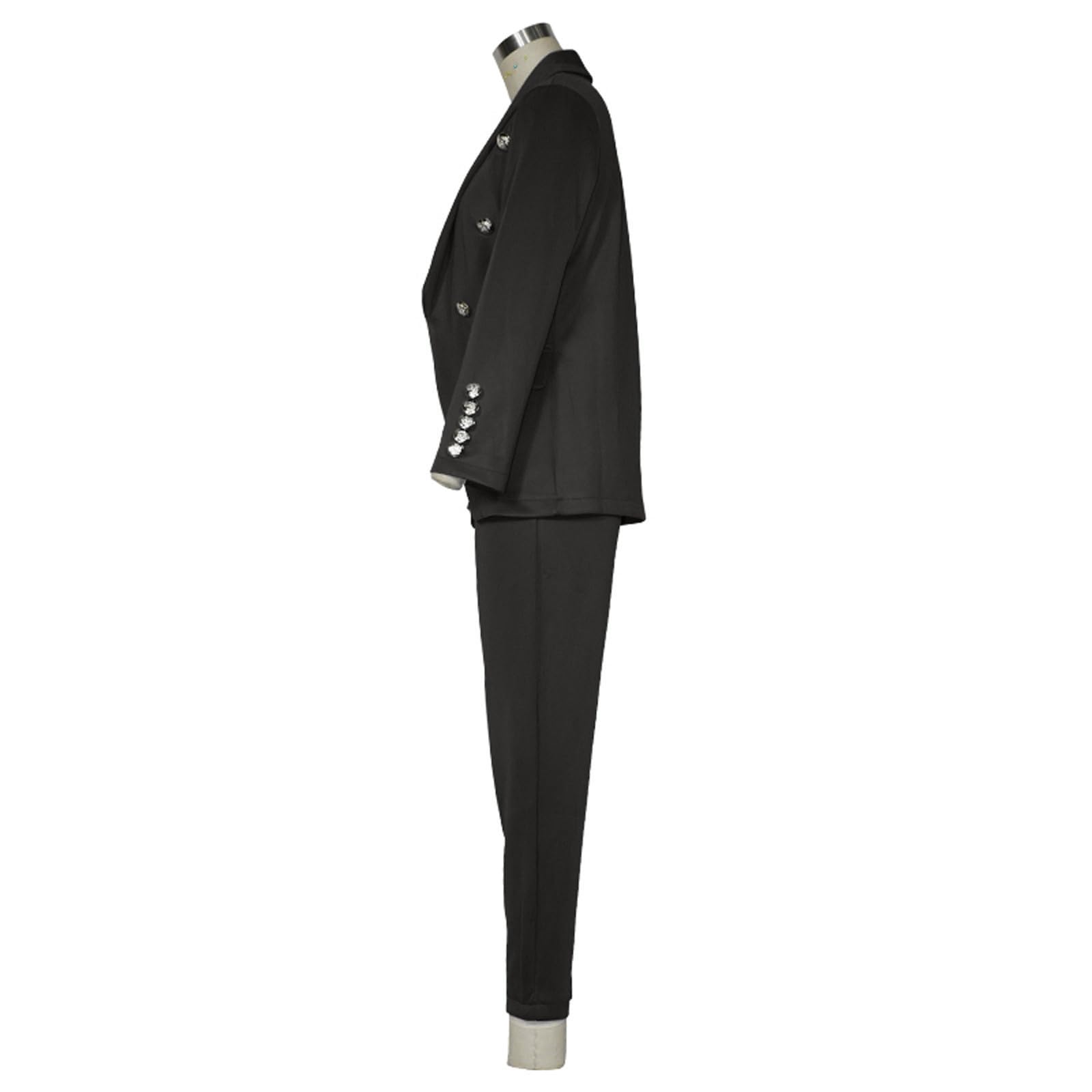 Generisch Mujer Business de dos piezas con abrigo moderno para elegantes atuendos de oficina ocasiones formales en corte chic diseño de alta calidad
