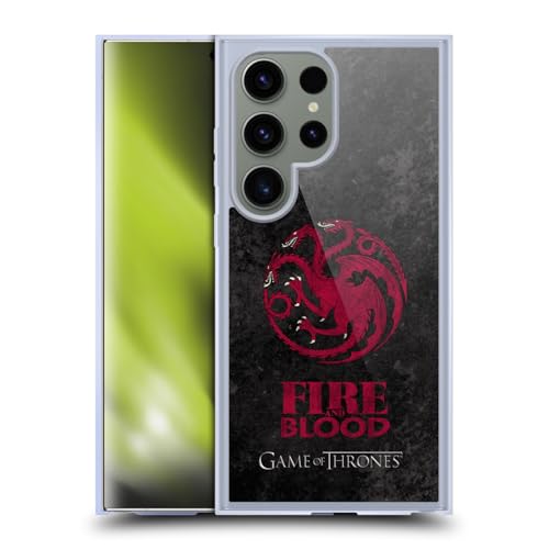 Coque Samsung S24 Ultra Game of Thrones Targaryen compatible MagSafe et gel souple