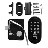 Augustknowu Deadbolt Smart Lock, elektronischer schlüsselloser Eingang, intelligentes digitales Passwort und biometrisches Schloss für verschiedene Heimanwendungen, Nachttisch-Schranktüren sowie