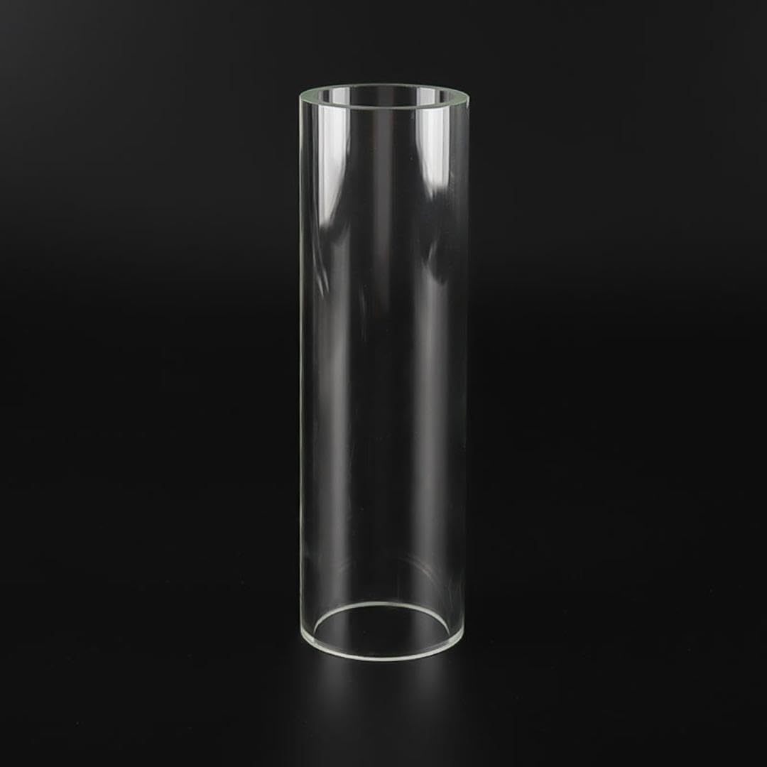 Glasrohr mit hohem Borosilikatgehalt – Schauglas for chemische Rohrleitungen, 1 Stück(65mmx100mmx8-10mm)