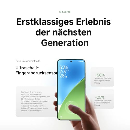 Xiaomi 15 Smartphone 12GB 512GB Schwarz